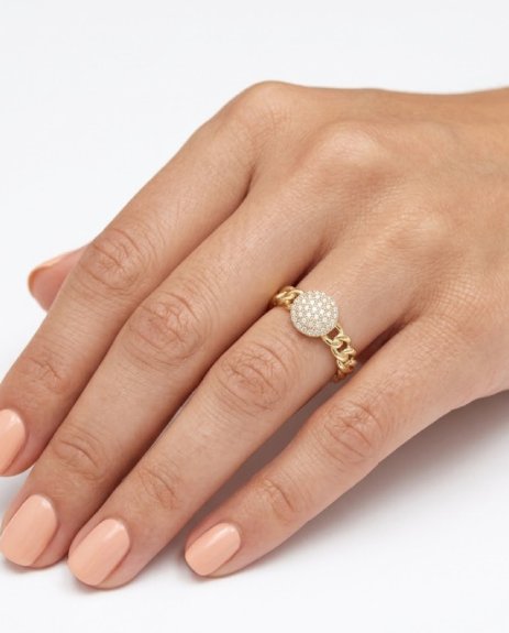 Adjustable Golden Ring