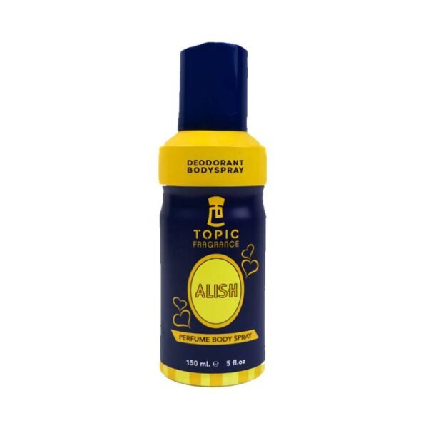 Topic Fragrance Perfumed Body Spray Alish 150ml