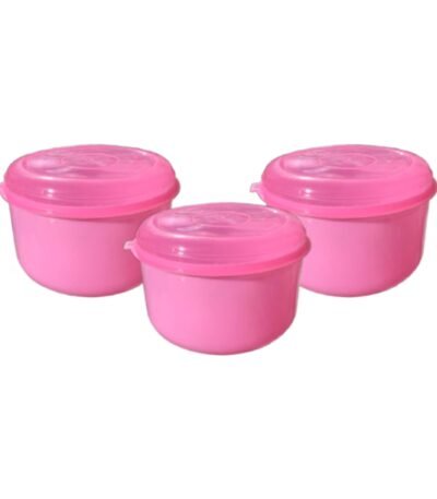 Food Storage / Lunch Box Plastic Set of 3