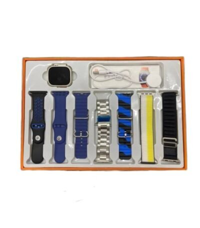 7 In 1 Ultra Smart Wrist Watch Multicolor