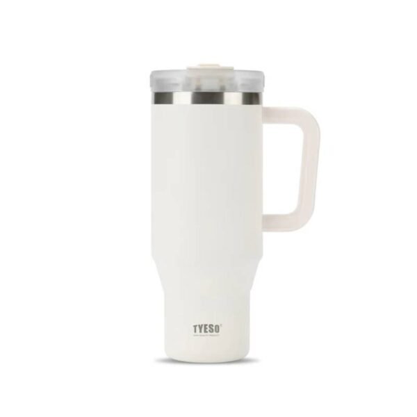 Stainless Steel Insulated Tumbler 900ml - 30oz White