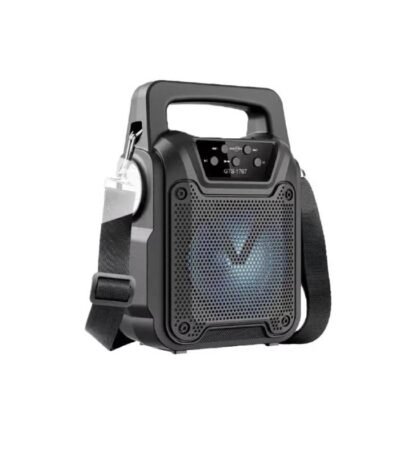 Single Loud Speaker Portable With Solar Charging and Flash Light 4inch