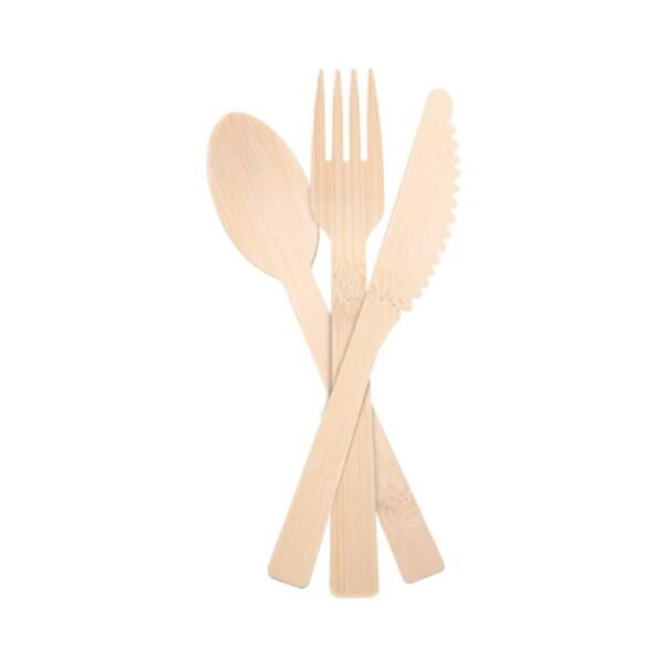 Wooden Cutlery Set- Pack of 12