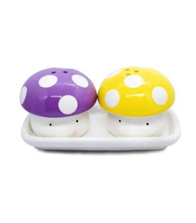 Mushroom Ceramic Salt & Pepper
