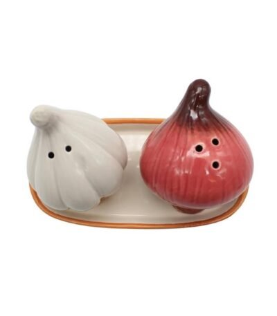Onion Ceramic Salt & Pepper
